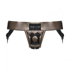 Gode-ceinture avec harnais similicuir curious luxury pas cher