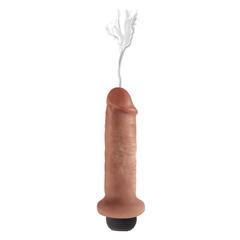 Godes ejaculateur réaliste 15,2 cm king cock beige pas cher