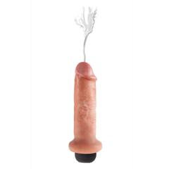 Godes ejaculateur réaliste 15,2 cm king cock rose pas cher