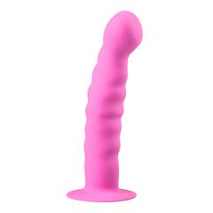 Godes en silicone avec ventouse - rose pas cher