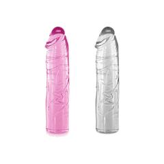 Godes réaliste jelly m rose - couleur : transparent pas cher
