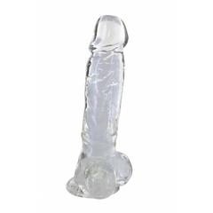 Godes ventouse jelly avec testicules xl large transparent pas cher