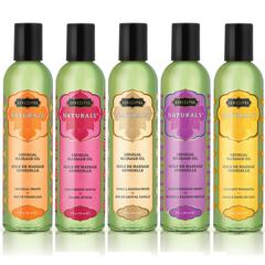 Huiles de massages naturals 236 ml - parfums : fruits tropicaux pas cher