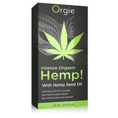 Intense orgasm hemp gel - 15 ml pas cher