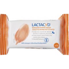 Lactacyd lingettes intimes rafraîchissantes - 15 unités pas cher