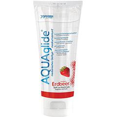 Lubrifiants à la fraise aquaglide - 100 ml pas cher