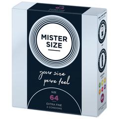 Mister.size préservatifs 64 mm 3 pièces pas cher