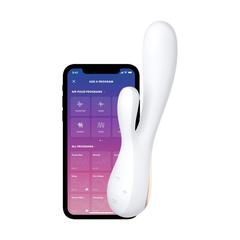 Mono flex blanc satisfyer vibromasseurs rabbit connecté pas cher