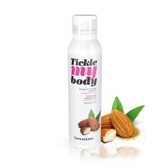 Mousse de massages crépitante tickle my body amandes sucrées pas cher