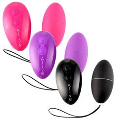 Oeufs vibrants magic egg - couleur : noir pas cher