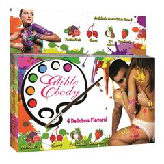 Palette de peinture corporelle edible body paints pas cher