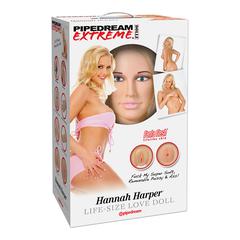 Pipedream extreme poupées gonflable hannah harper beige pas cher