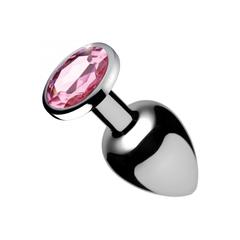 Plugs anal bijou cristal rose m pas cher