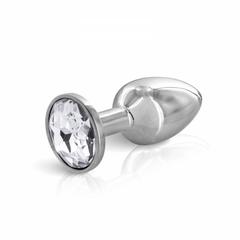 Plugs anal bijou s aluminium angel argent pas cher