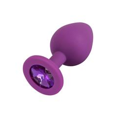 Plugs anal bijou violet medium colorfuljoy pas cher