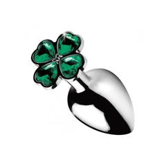 Plugs anal métal bijou lucky clover medium pas cher