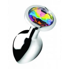 Plugs anal rainbow gem - medium pas cher