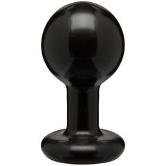 Plugs anal rond - moyen - noir pas cher