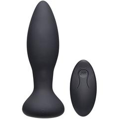 Plugs anal vibrant et rotatif rimmer experienced - noir pas cher