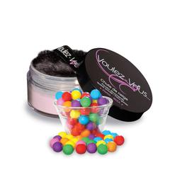 Poudre gourmande chute de neige bubble gum pas cher