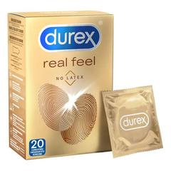 Préservatifs préservatifs real feel - 20 unités pas cher