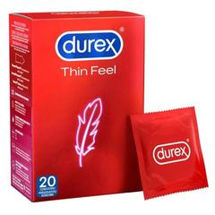 Préservatifs préservatifs thin feel - 20 unités pas cher