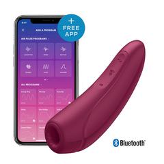 Satisfyer curvy 1+ rose stimulateurs clitoridien connecté pas cher