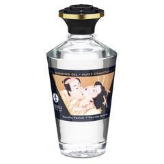 Shunga - huiles de massages chauffante aphrodisiaques - vanille fétiche - 100ml pas cher