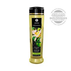 Shunga - huiles de massages thé vert - 240 ml pas cher