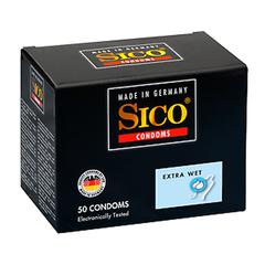 Sico extra wet - 50 préservatifs pas cher
