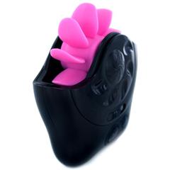 Sqweel - vibromasseurs clitoridien 2 go oral - noir / rose pas cher