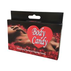 Sucre pétillant body candy fraise pas cher