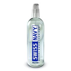 Swiss navy - lubrifiants à base d'eau 473 ml pas cher