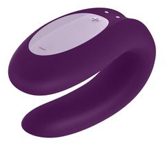 Vibrateur pour couples satisfyer double joy - pourpre pas cher