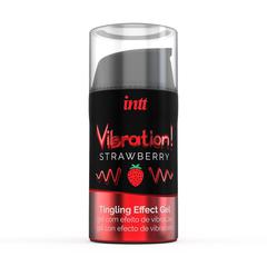 Vibration! gel fourmillant à la fraise pas cher