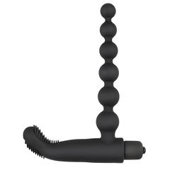 Vibro beaded buddy - noir pas cher