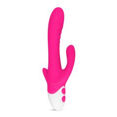 Vibro lapin stellar vibe - rose pas cher