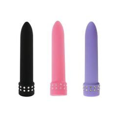 Vibromasseurs diamond silk - couleur : violet pas cher