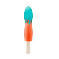 Vibromasseurs glace napée popsicle orange pas cher