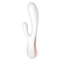 Vibromasseurs pour point g connecté satisfyer mono flex - blanc pas cher