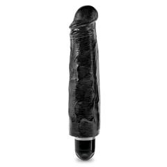 Vibromasseurs stiffy 17,8 cm king cock noir pas cher