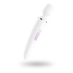 Vibromasseurs wand satisfyer wand-er women blanc pas cher